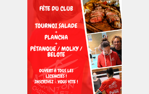 Fête du club 2026
