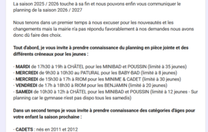 Reprise des activités pour les jeunes