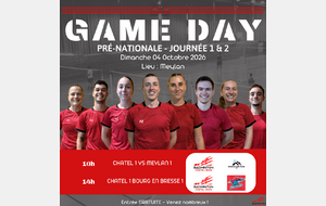 ICR - Pré Nationale J1 &amp; 2