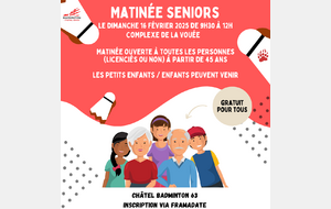 Matinée senior 