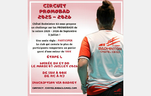 Tournoi promobad de l'été - Etape 4