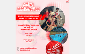 Stages Jeunes Toussaint