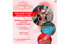 Stages jeunes Toussaint minibad et poussin